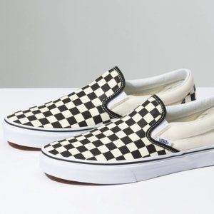 Vans Checkered Slip Ons - VANS CHECKERBOARD SLIP-ON SHOE